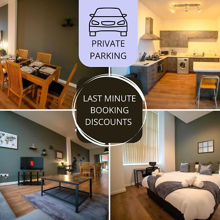 Contractor Stays By Furnished Accommodation Liverpool - Free Parking Buitenkant foto